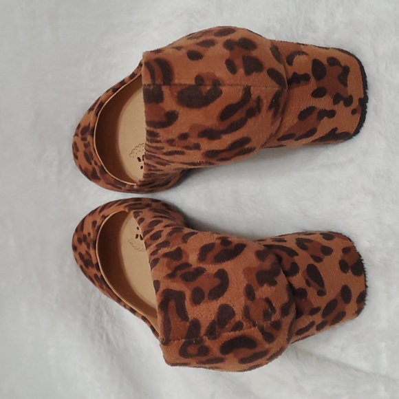 By Claundy suede blockheel animal print 8M (Ss18) - Picture 2 of 7